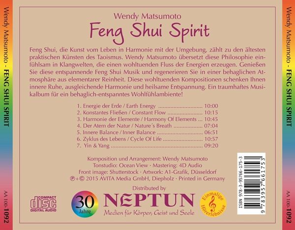 Feng Shui Spirit - Wendy Matsumoto - Wellness- & Wohlfühlmusik