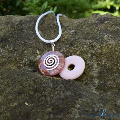 Donuthalter Spirale Silber